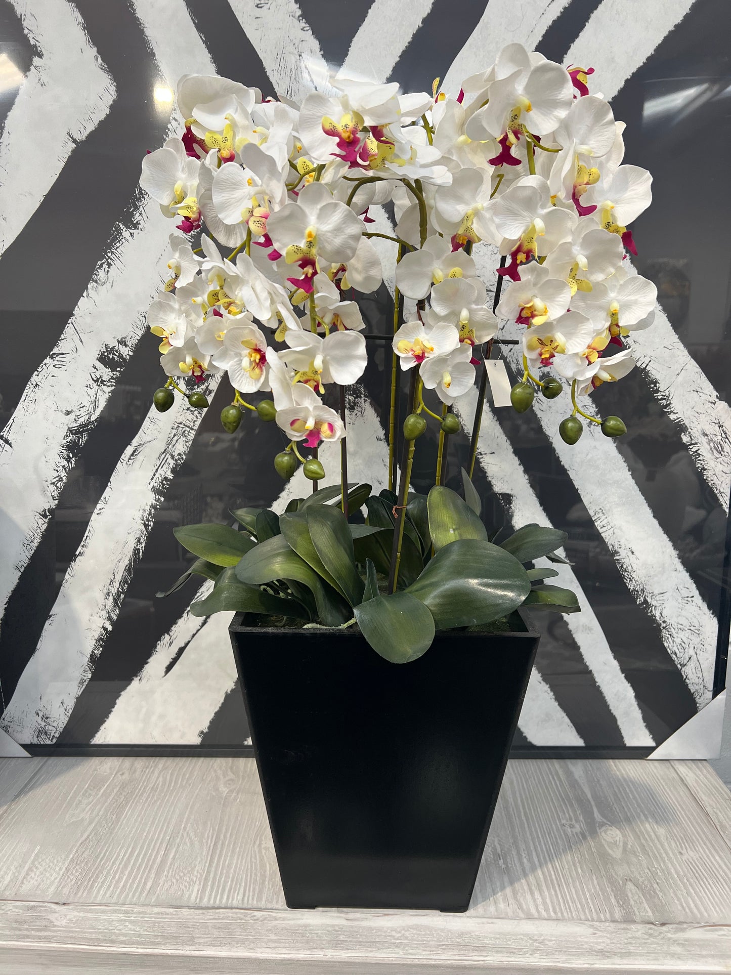 Orchid Faux Spray