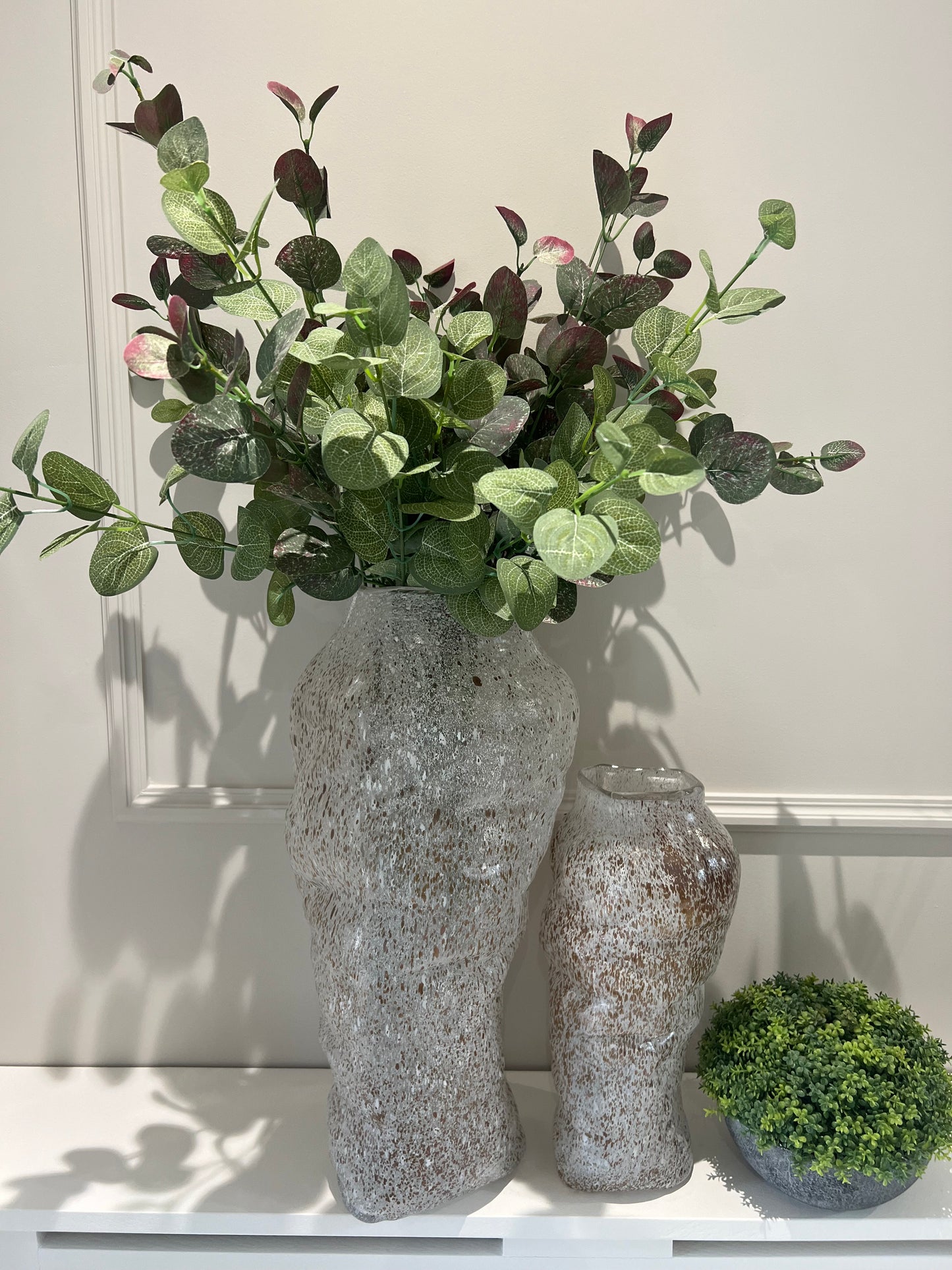 Speckled Glass Vase