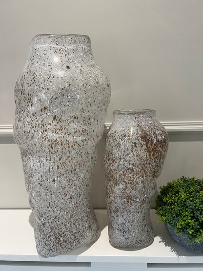 Speckled Glass Vase