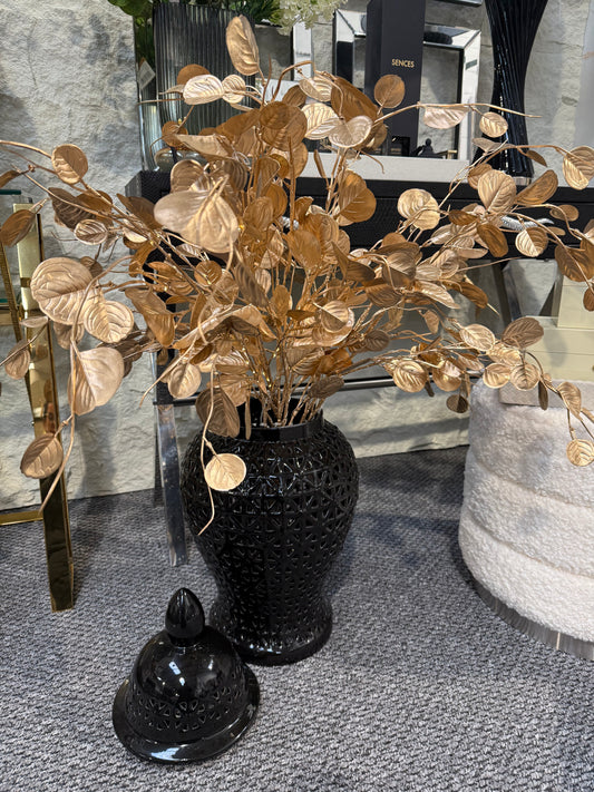 Lit Gold Leaves Branch - 2 PKTS (includes 2 branches in each box)