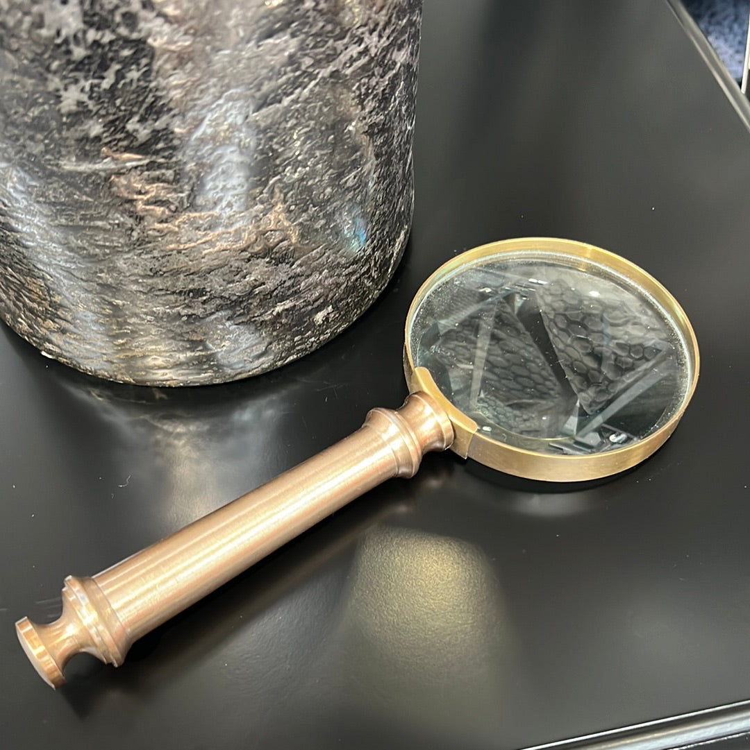 Brass Magnifying Glass