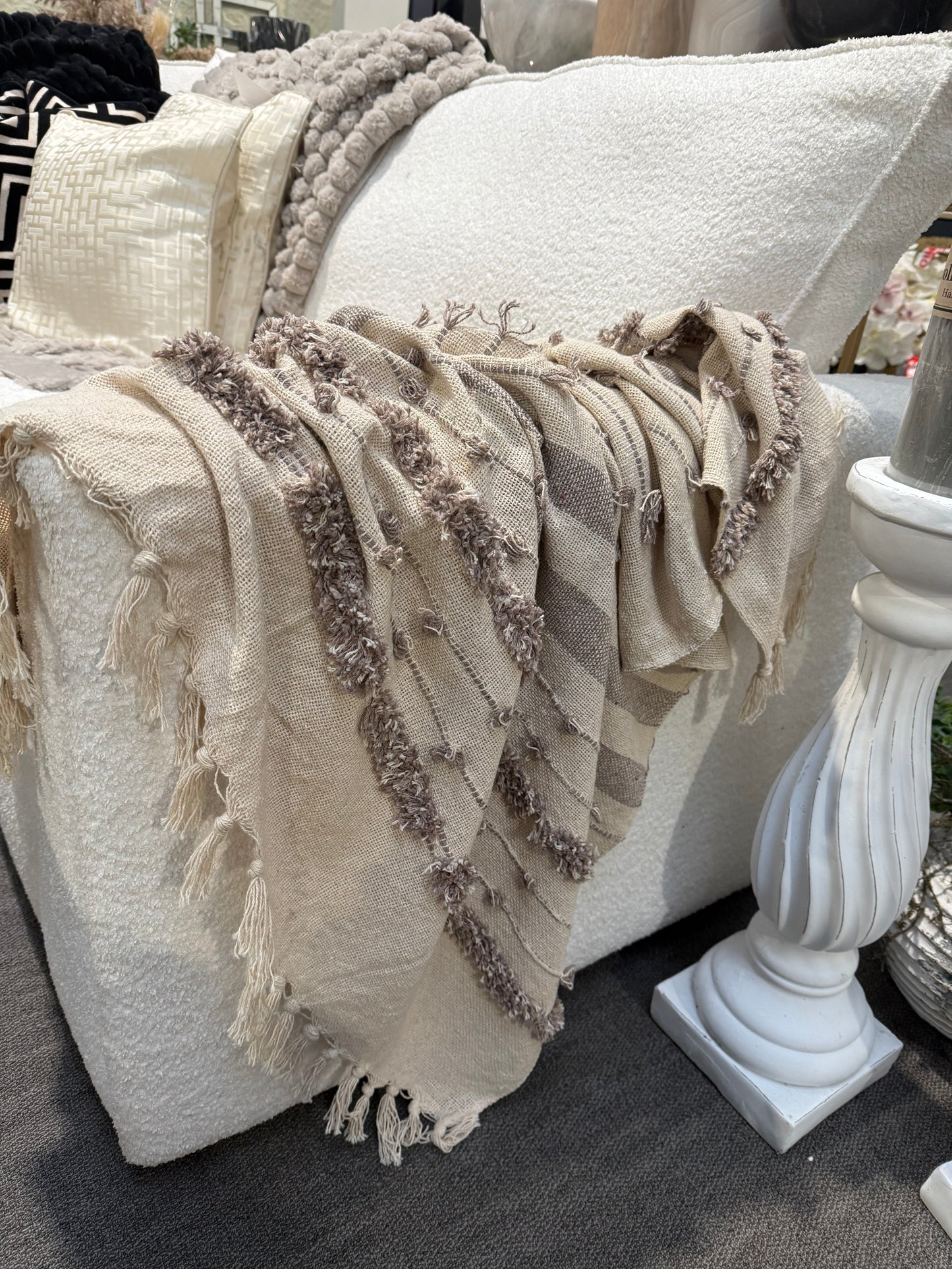 Boho Woven Throw