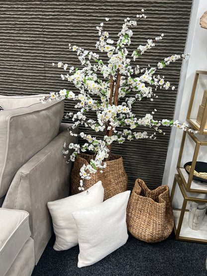 Artificial Blossom Tree Cream - 5ft