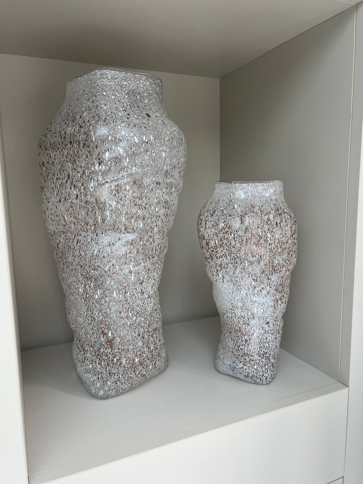 Speckled Glass Vase