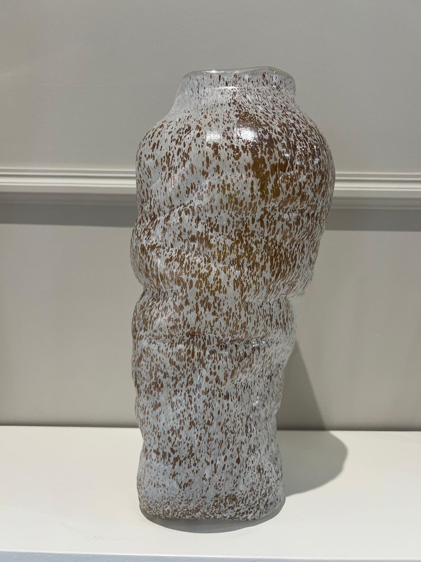 Speckled Glass Vase