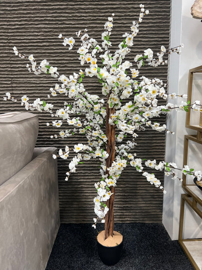 Artificial Blossom Tree Cream - 5ft