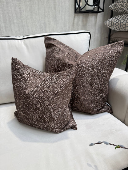 Bingham Dark Choc Cushion