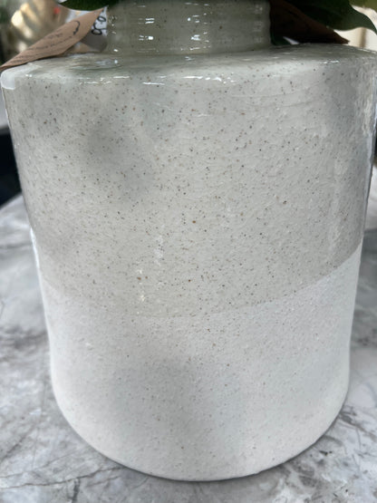 Apres Large Cylindrical Ceramic Vase