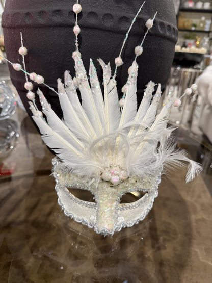 White Christmas Masks