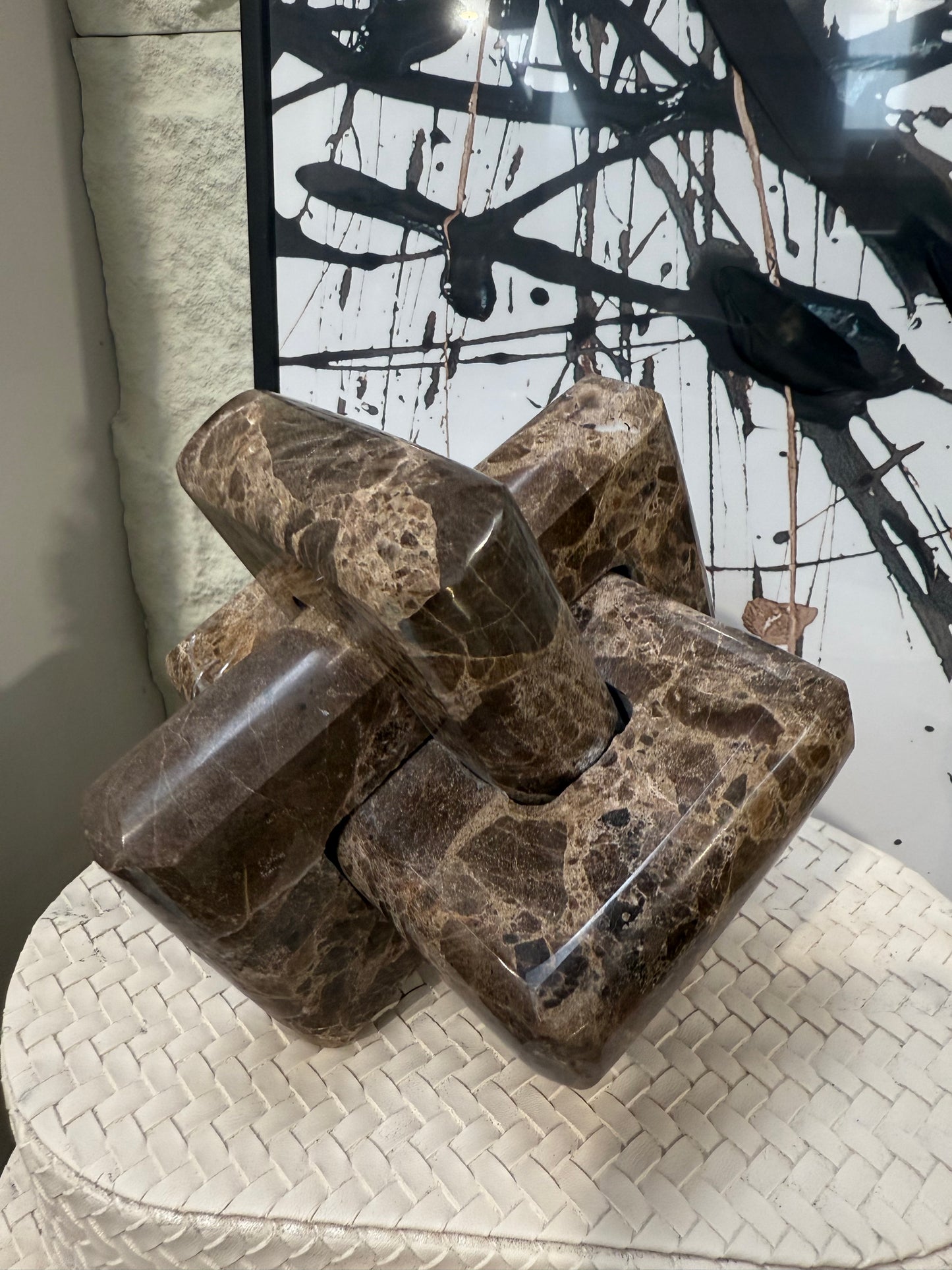 Marble Square Sculpture