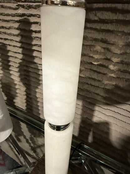 White Marble Table Lamp