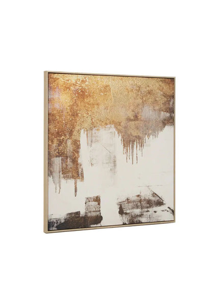 Astratto Abstract Gold Foil Wall Art