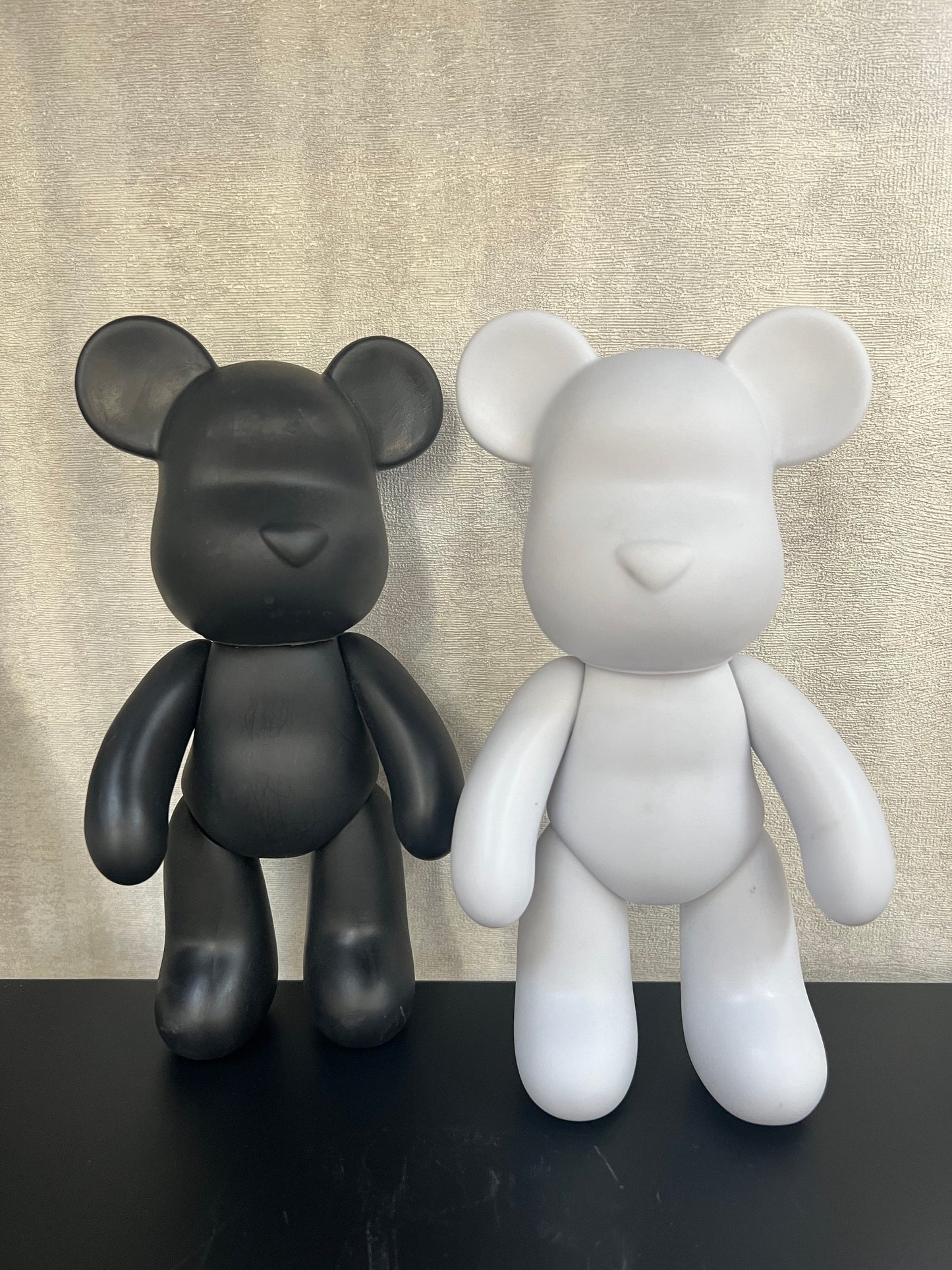 White Standing Brickbear 20cm