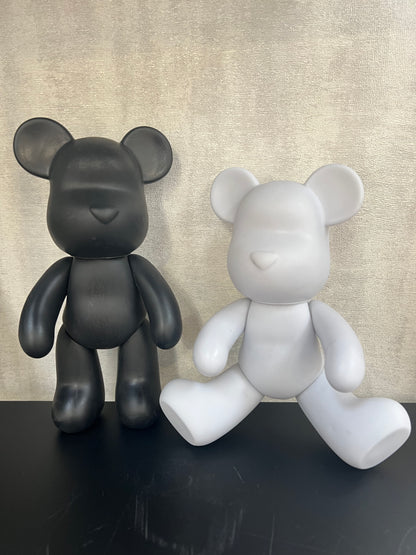 White Standing Brickbear 20cm