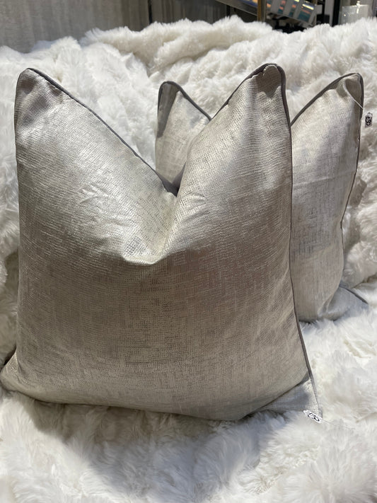 Kensington Silver Cushion 17"