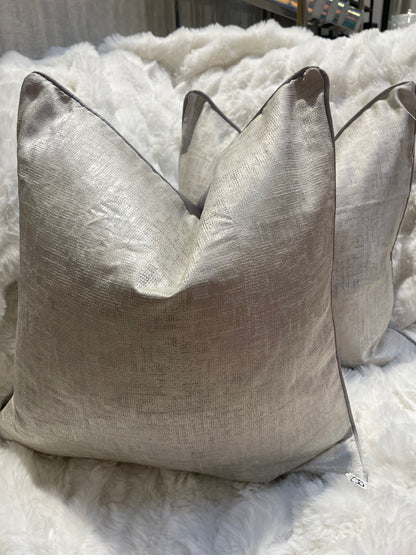 Kensington Silver Cushion 17"