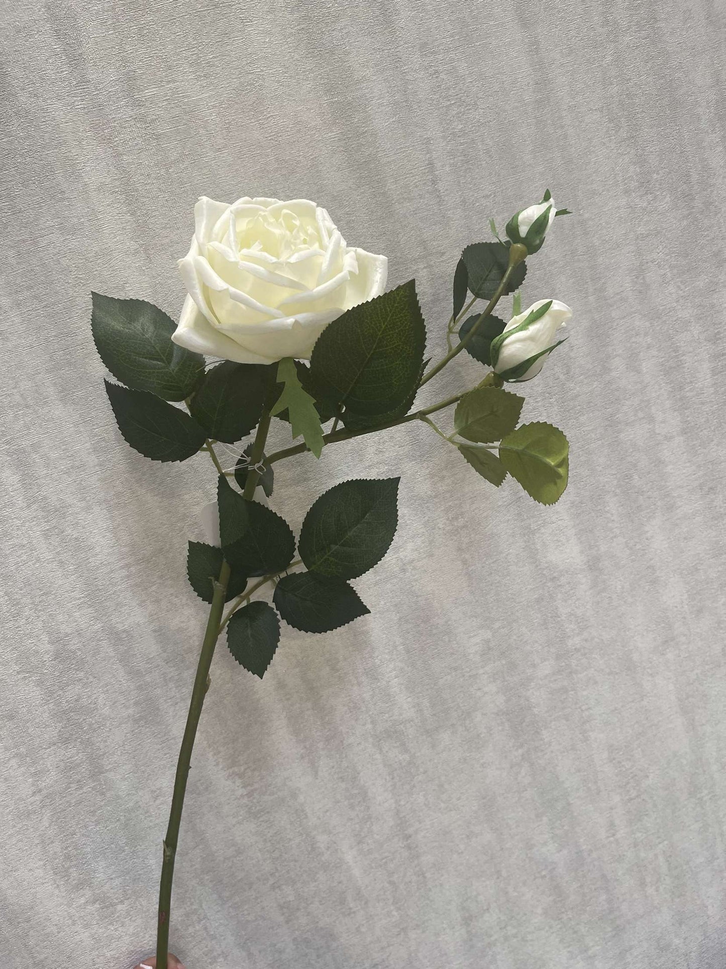 White Triple Rose Spray