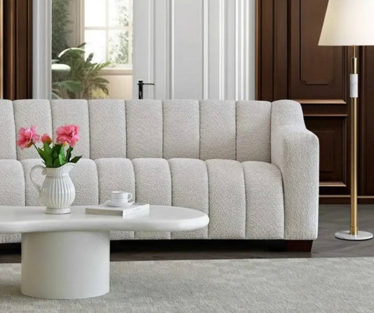 Astoria Oatmeal Boucle Sofa