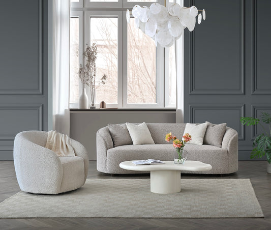 Nolita 3 Seater Sofa | Koala Boucle